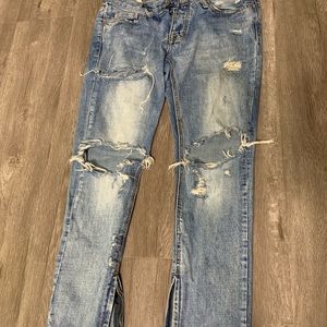 MNML M1 Denim Zipper
